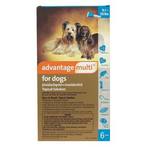 6 ct (9-20 lbs) Advantage Multi for Dogs 